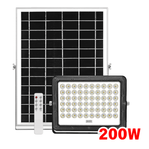 Đèn chiếu pha năng lượng mặt trời Điện Quang solar 200W V03 Ánh Sáng Trắng