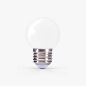 Bóng đèn LED bulb trang trí tròn A45 trắng 1W Rạng Đông