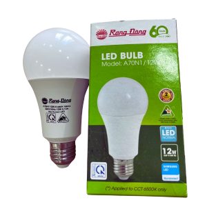 Đèn led tròn 12W A70N1/12W.H E27 Rạng Đông