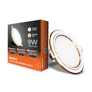 Đèn LED downlight siêu mỏng 9W – 3000K NSD076G90