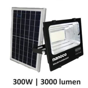 Đèn pha led năng lượng mặt trời 300W NLFS300650L Nanoco