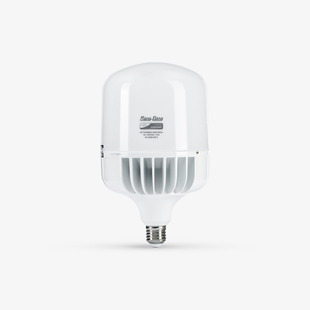 Đèn led bulb trụ 60W TR140NĐ Rạng Đông