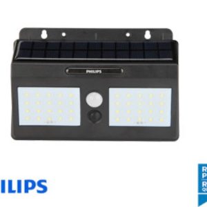 Đèn led gắn tường năng lượng mặt trời BWS010 LED300/765 Philips IP42