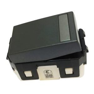 Công tắc C, 2 chiều, màu đen ánh kim - WEG55327MB