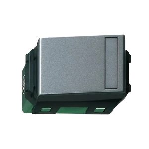 Công tắc C, 2 chiều, màu xám ánh kim - WEG55327MH