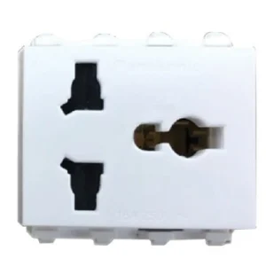 Ổ cắm đa năng có màn che, 250VAC - 16A - WEI1171MYH - WEV117107MYH
