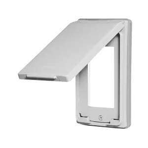 Mặt 3 thiết bị - có nắp che mưa - WEG7903SWK-VN - Màu trắng
