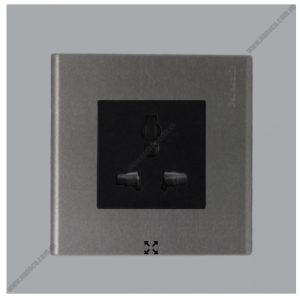 Bộ ổ cắm đa năng chuẩn BS, 250 VAC - 13A - WEBP1041B-MH