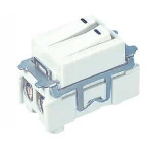 Công tắc B, 1 chiều, loại đôi, 250VAC - 10A - WNG5021W-7