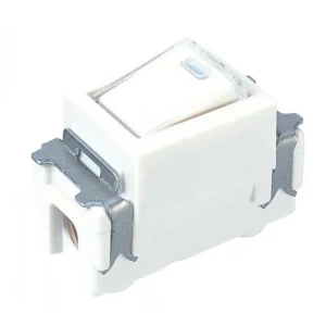 Công tắc B, 1 chiều, có đèn báo khi OFF, 250VAC - 16A - WNG5051W-751