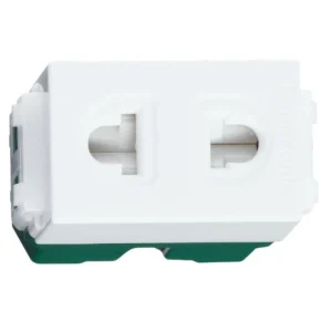 Ổ cắm đơn có màn che, 250VAC-16A - WEV1081SW -   WEV1081-7SW