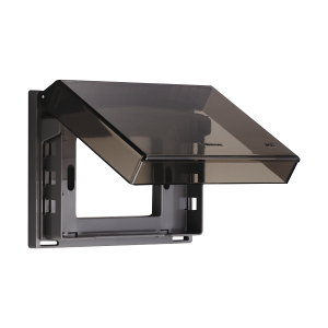 Mặt vuông có nắp che mưa chuẩn BS - WBG8981 - P