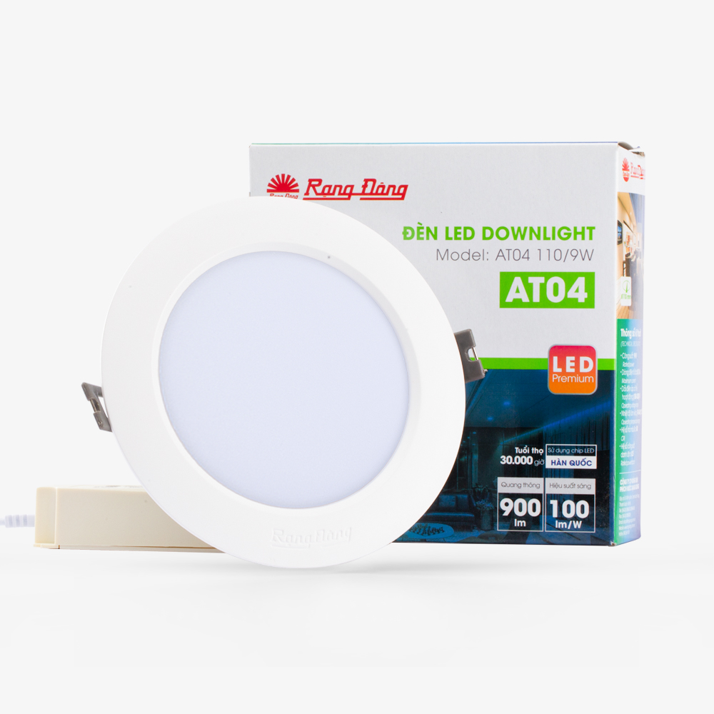 Đèn LED Downlight AT04 110/9W 6500K